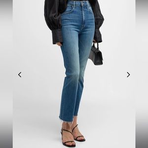 MOTHER The Hustler Ankle Fray Jeans